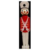 Vntg 29in drummer boy blow mold see pics NO SHIP