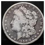 1900O Morgan silver dollar