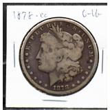1878 Carson City Morgan silver dollar