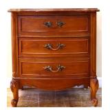 Vintage Dixie French 2 drawer nightstand see pics