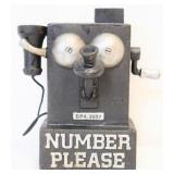 Cast Iron Telephone Bank