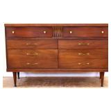 MCM Bassett 6 drawer dresser