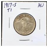 1917S standing liberty quarter