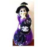 34in witch w/ black cat blow mold NO SHIPPING