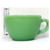 Vintage Fire King jadeite heavy coffee cup