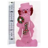 Boyd 4in pink satin Virgil The Clown figure