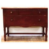 Vintage maple buffet see photos