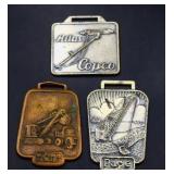 Lot of 3 heavy equipment watch fobs