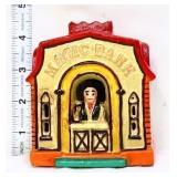 Cast Iron Magic House Bank