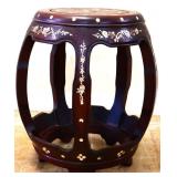 Asian inlay round table