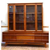 MCM 2 piece china cabinet