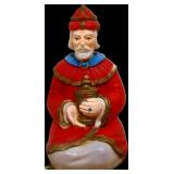 Vntg 24in Wise Man in red blow mold NO SHIPPING