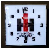 International Harvester electric lighted clock