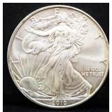 2010 silver eagle coin