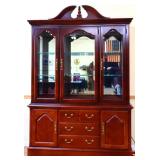 Thomasville 2 piece china cabinet