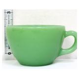 Vintage Fire King jadeite heavy coffee cup