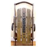 Vntg Sno-Flake sled