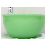 Vntg Fire King jadeite 6in beaded rim mixing bowl