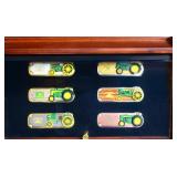 Franklin Mint John Deere pocket knife coll. w case