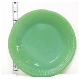 Fire King jadeite jane ray 7.75in salad plate