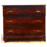 Vintage cottage 3 drawer chest