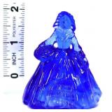 Boyd mini cobalt/white slag southern belle figure