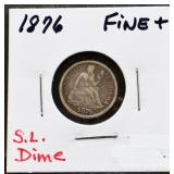 1876 seated liberty dime