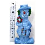 Boyd 4in blue slag Virgil The Clown figure