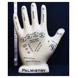 12in palmistry hand