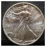 1990 silver eagle coin