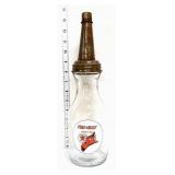 Glass Fire Chief oil bottle