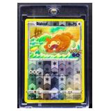 NM Pokemon Bidoof Peelable Ditto Go card