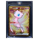NM Pokemon Mew ex 151 metal double rare card