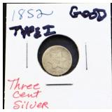 1852 trine coin