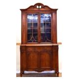 Vintage china cabinet, see photos