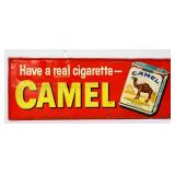 Vntg metal 32x12 Have A Camel sign