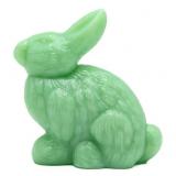 Jadeite bunny figure