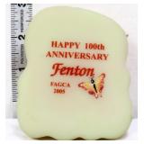 Fenton burmese FAGCA 2005 paperweight