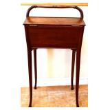 Vintage high leg sewing stand