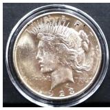 1923 peace dollar
