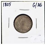 1805 bust coin