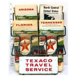 Vntg Texaco Travel Service counter display