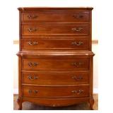 Vntg Dixie French Provincial tall chest