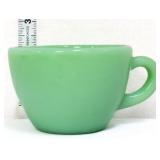 Vintage Fire King jadeite heavy coffee cup