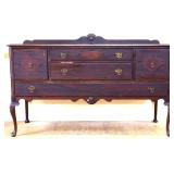 1920s 3 drawer 2 door buffet