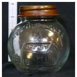 Nut House glass jar