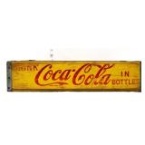Vintage wood Coca Cola crate