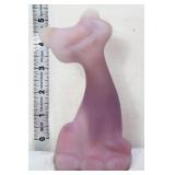 Fenton 6in FAGCA dark burmese happy cat figure