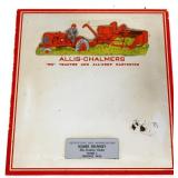 Vntg 8x9 Allis-Chalmers Co-Op adv mirror