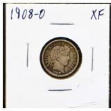 1908O barber dime